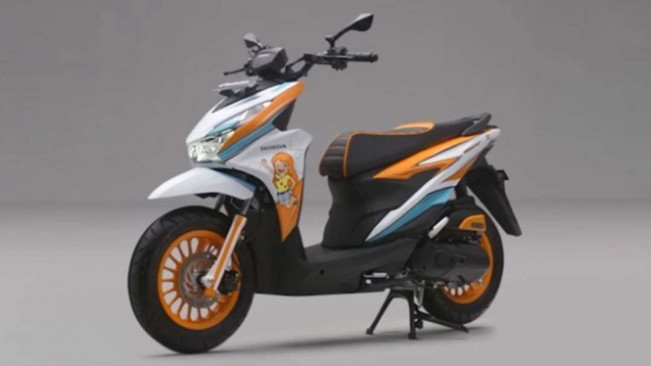Honda Beat Street bertema One Piece tampil lebih maskulin